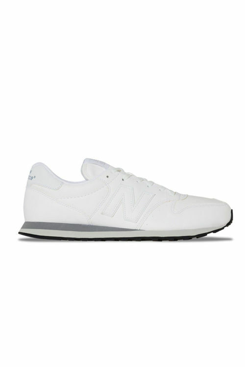 New Balance 500 Beyaz Erkek Günlük Spor Ayakkabı BEYAZ resmi